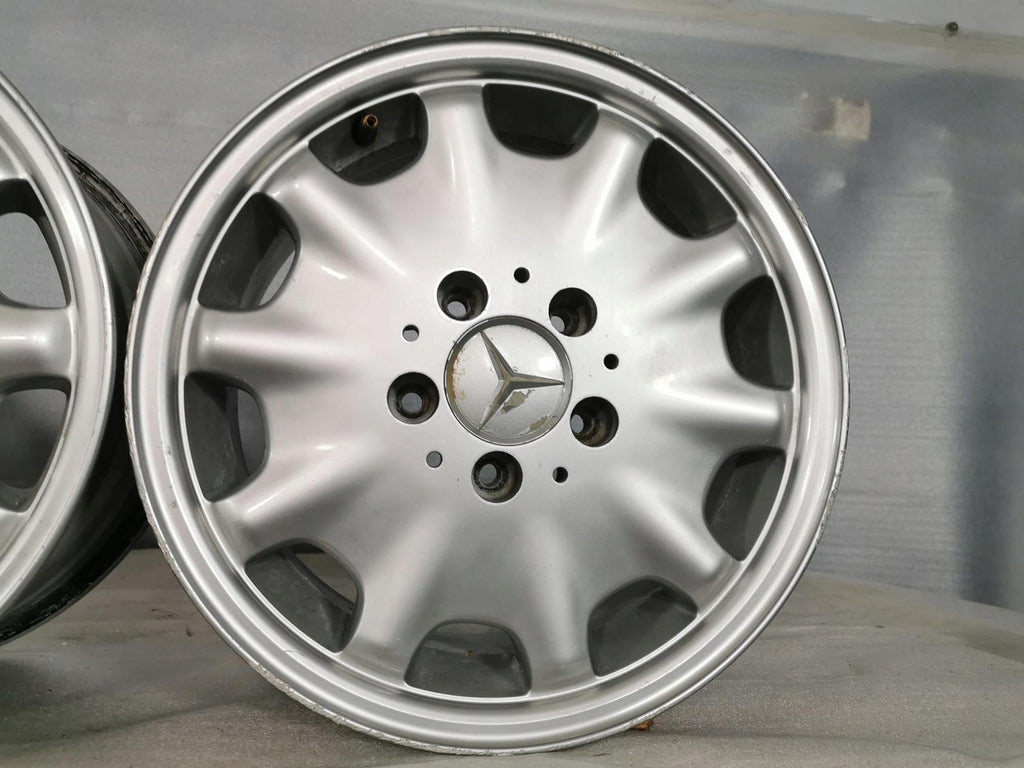 4x Alufelge 15 Zoll 7.0" 5x112 37ET 2104010102 Mercedes-Benz W124 W203 Rim Wheel