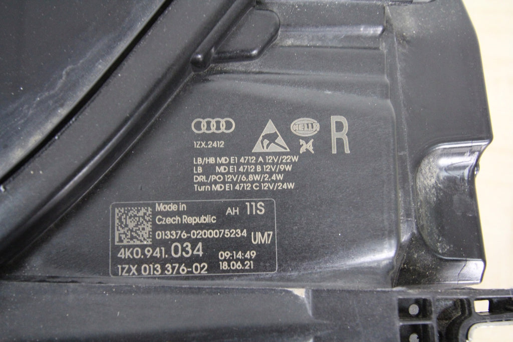 Frontscheinwerfer Audi A6 C8 4K0941034 LED Ein Stück (Rechts oder Links)