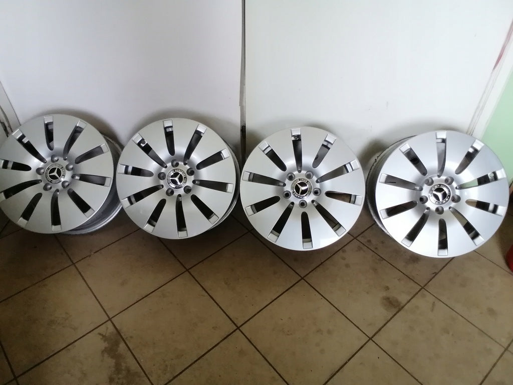 4x Alufelge 16 Zoll 6.5" 5x112 38ET A2054010100 Mercedes-Benz Rim Wheel FEL2083950935uw