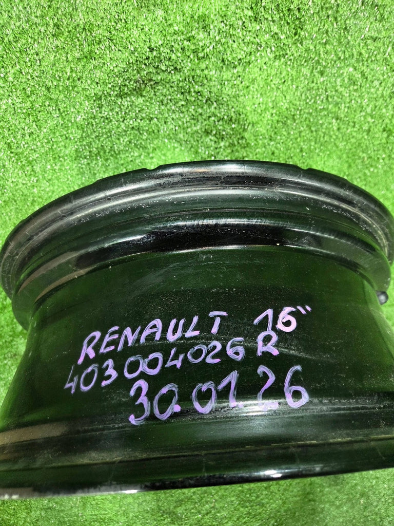 1x Alufelge 15 Zoll 403004026R Renault Clio I 1 V Rim Wheel FEL1210809541wy