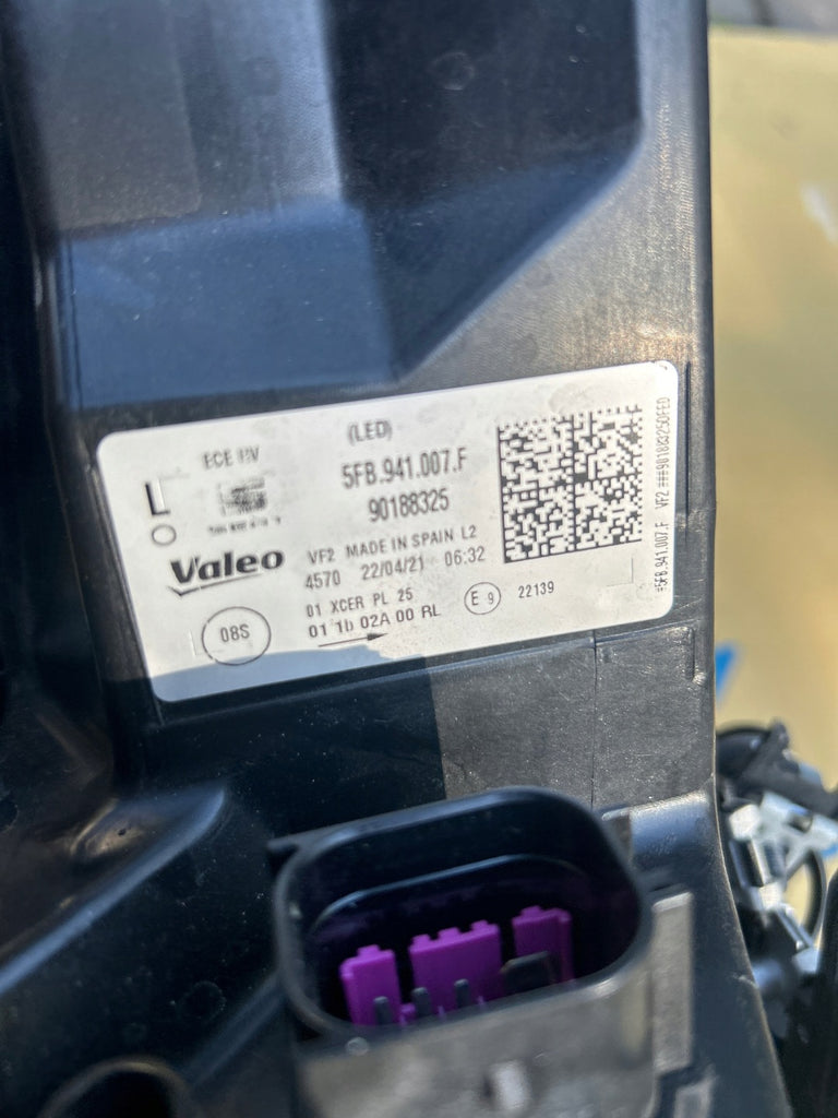 Frontscheinwerfer Seat Leon 5FB941007F LED Links Scheinwerfer Headlight