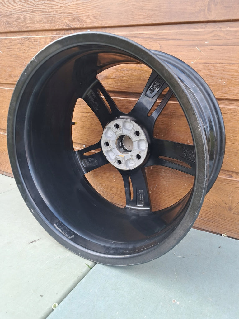 1x Alufelge 19 Zoll 9.0" 5x112 52ET Glanz Schwarz 8S0601025T Audi Tt Rim Wheel FEL9722340108fl