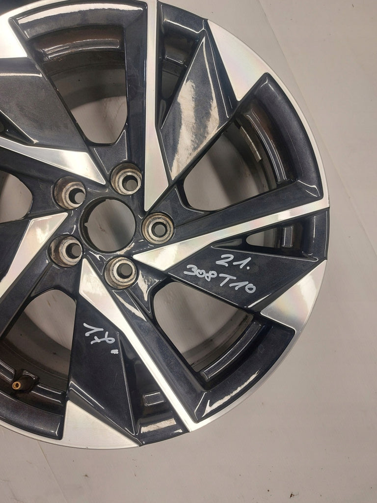 1x Alufelge 17 Zoll 7.5" 5x108 44ET Glanz Silber 9847065380 Opel Astra L 308 Iii FEL9357688961tl