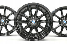 Load image into Gallery viewer, 4x Alufelge 17 Zoll 7.5" 5x120 32ET Glanz Schwarz 6787575 BMW F26 X3 F25 FEL6171513667dn