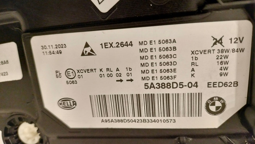 Frontscheinwerfer BMW G31 G30 F90 5A388D5-04 Links Scheinwerfer Headlight