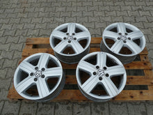 Laden Sie das Bild in den Galerie-Viewer, 4x Alufelge 17 Zoll 7.0" 5x120 55ET Glanz Silber 7H0601025 VW T6 T5 Rim Wheel FEL5706080644yz