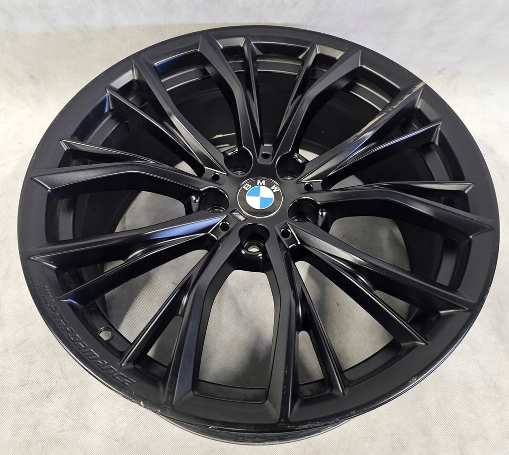 1x Alufelge 19 Zoll 8.0" 5x112 30ET 6885455 BMW 5 G31 G30 8 G16 G14 Rim Wheel FEL9049623907cb