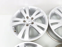Load image into Gallery viewer, 4x Alufelge 17 Zoll 7.5" 5x112 47ET Glanz Silber A2044010402 Mercedes-Benz FEL4756438158ch
