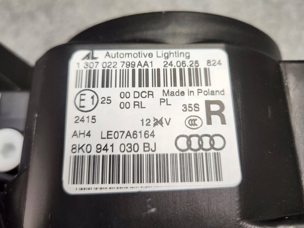 Frontscheinwerfer Audi A4 B8 8K0941030 Xenon Rechts Scheinwerfer Headlight SCH8902810004ah