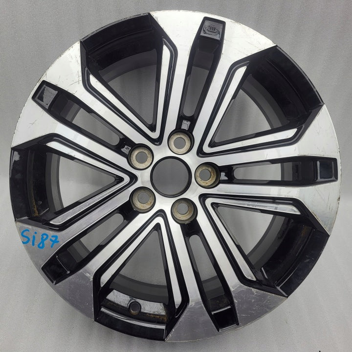 1x Alufelge 18 Zoll 7.0" 5x114.3 35ET Glanz Schwarz PW457-42003 Toyota Rim Wheel FEL3982382261kl