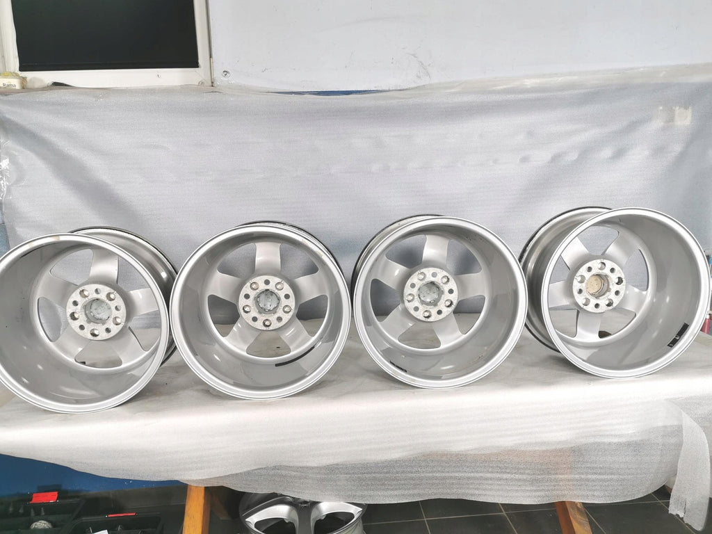 4x Alufelge 16 Zoll 7.0" 5x112 35ET Glanz Silber 8W0601025 Audi C6 A4 B6 B7