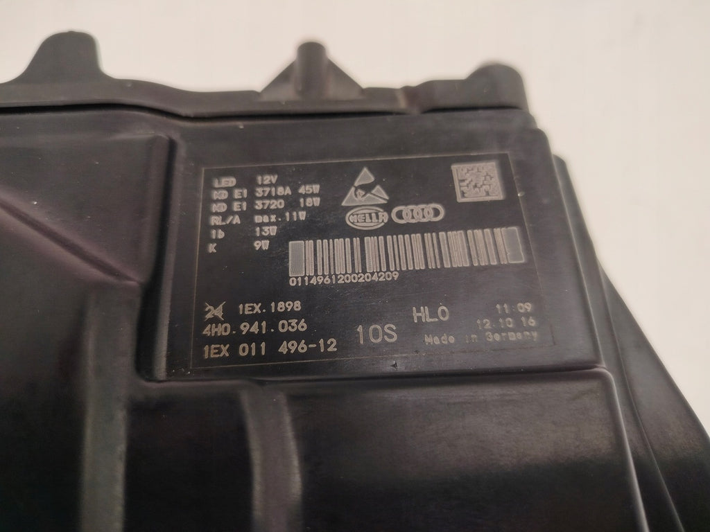 Frontscheinwerfer Audi A8 4H0941036 Rechts Scheinwerfer Headlight SCH3572017401nh