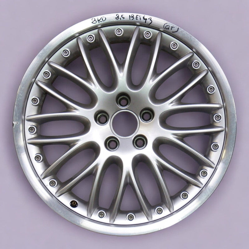 1x Alufelge 19 Zoll 8.5" 5x112 43ET Glanz Silber 8K0601025S Audi A4 B8 Rim Wheel