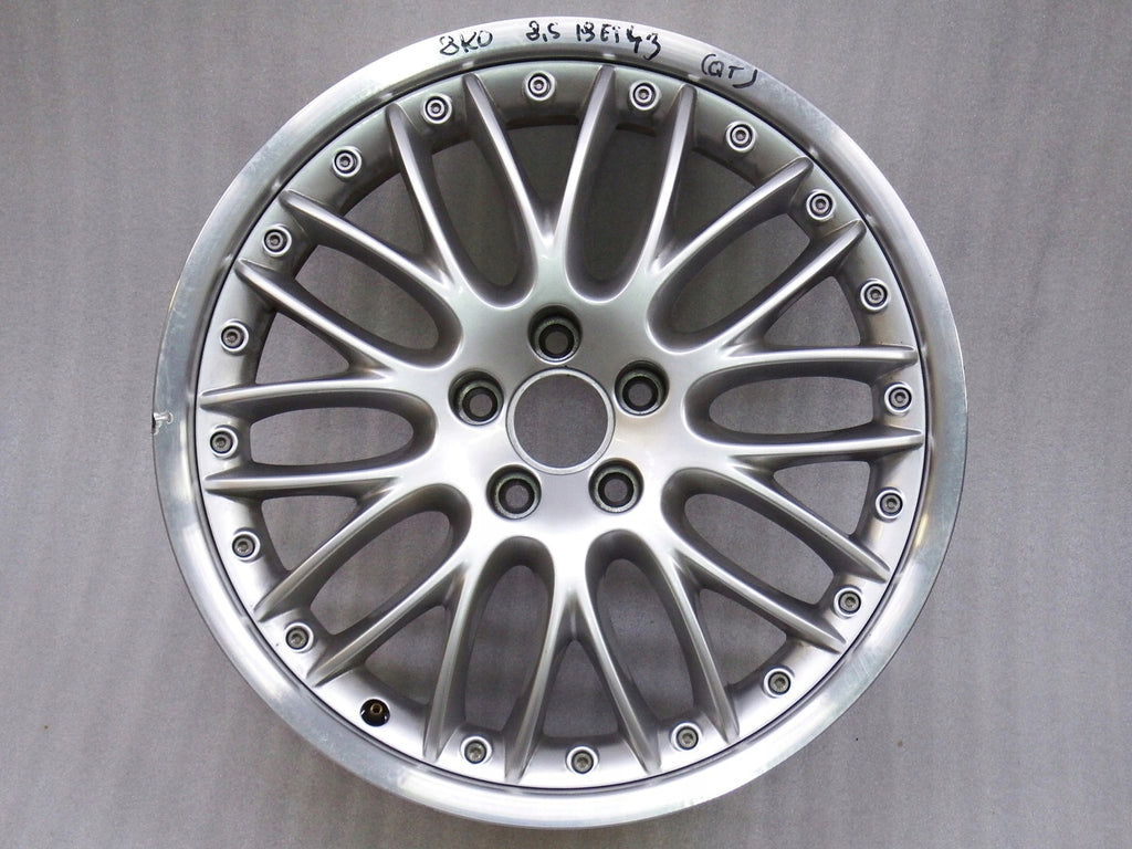 1x Alufelge 19 Zoll 8.5" 5x112 43ET Glanz Silber 8K0601025S Audi A4 B8 Rim Wheel