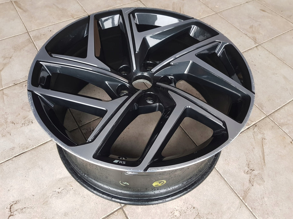 1x Alufelge 21 Zoll 9.0" 5x112 29ET Glanz 85H601025R Audi E-Tron Rim Wheel FEL7764654625ou