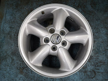 Load image into Gallery viewer, 1x Alufelge 16 Zoll 7.0" 5x112 59ET Glanz Silber 7M0601025G VW Sharan Rim Wheel FEL5527679650ss