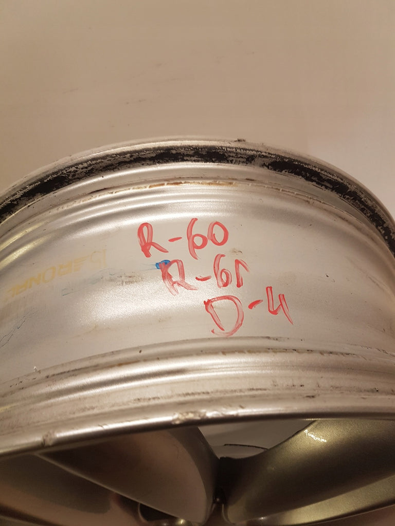 1x Alufelge 17 Zoll 7.0" 5x120 50ET Glanz Silber 9803723 Mini R60 R61 Rim Wheel