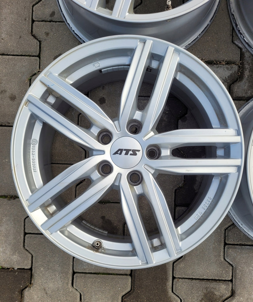 4x Alufelge 17 Zoll 7.0" 5x112 40ET Glanz Silber AT70740V22 Rim Wheel FEL1683523686zv