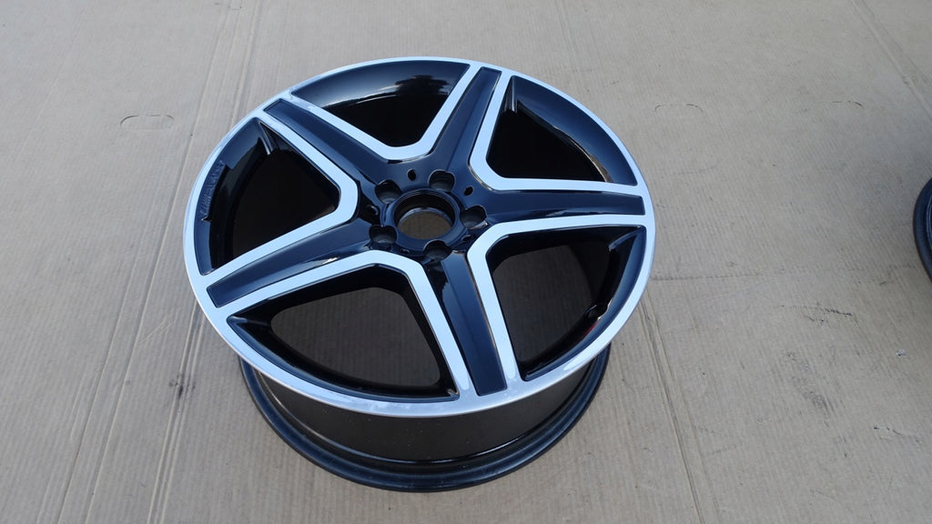 1x Alufelge 19 Zoll 8.0" 5x112 43 5ET A1564010600 Mercedes-Benz Amg Rim Wheel FEL5252412009gw