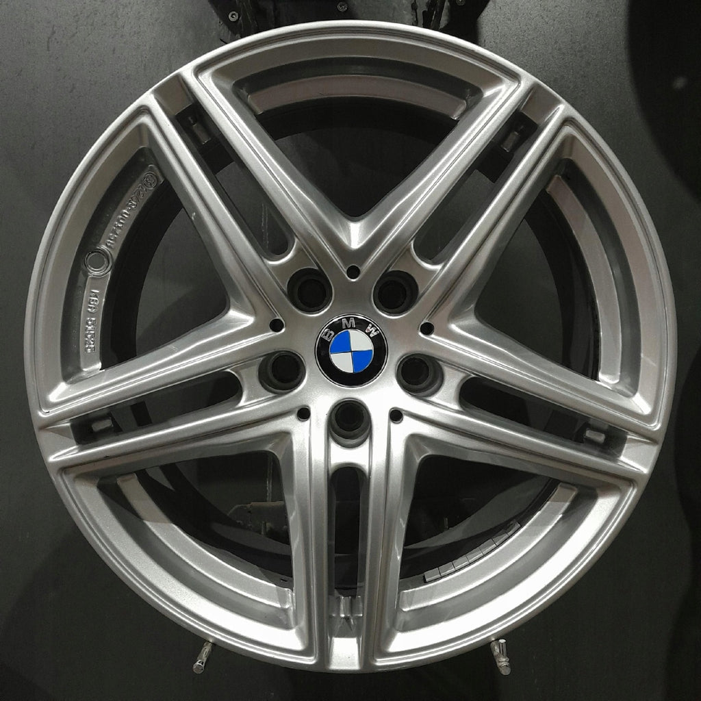 4x Alufelge 17 Zoll 7.5" 5x112 27ET Glanz Silber BMW 3 G21 G20 Rim Wheel FEL8501388990vr