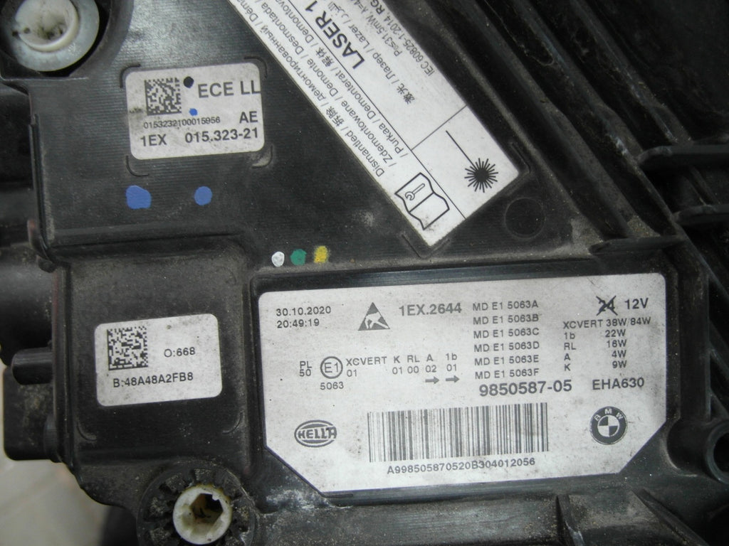 Frontscheinwerfer BMW 5 G31 G30 9850587-05 Laser Links Scheinwerfer Headlight SCH2639859654er