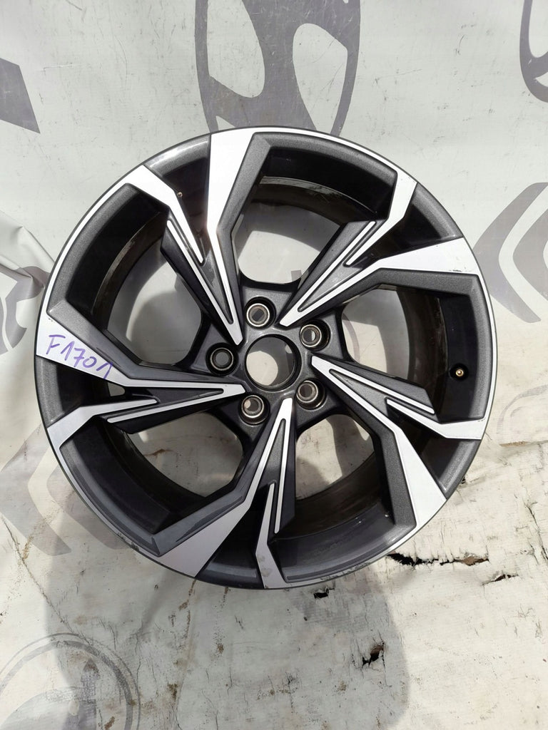 1x Alufelge 18 Zoll 8.0" 5x112 46ET Glanz Audi A3 Rim Wheel FEL5489126518ry