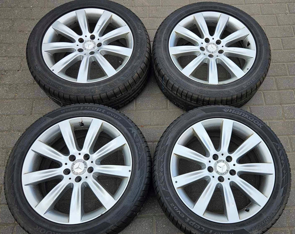4x Alufelge 18 Zoll 8.5" 5x112 43ET Glanz Silber A2164010102 Mercedes-Benz FEL7974735471nm