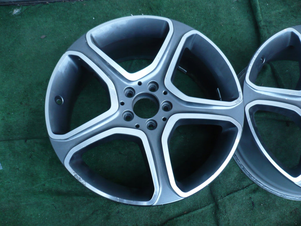 1x Alufelge 19 Zoll 7.5" 5x112 47ET A2044012800 Mercedes-Benz X204 Rim Wheel FEL4561310237fr