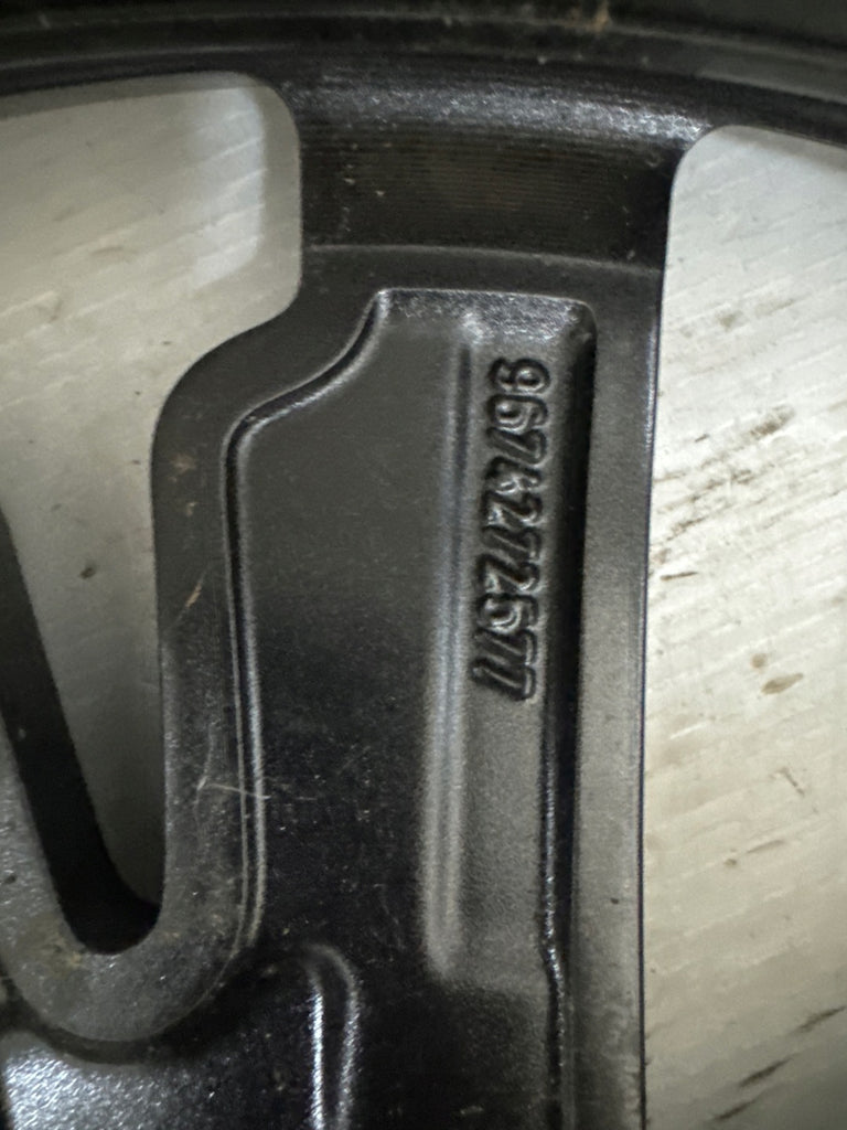 1x Alufelge 18 Zoll 8.0" 5x108 49ET Glanz Graphit 9674272577 Mg 508 Rim Wheel FEL5860600840mm