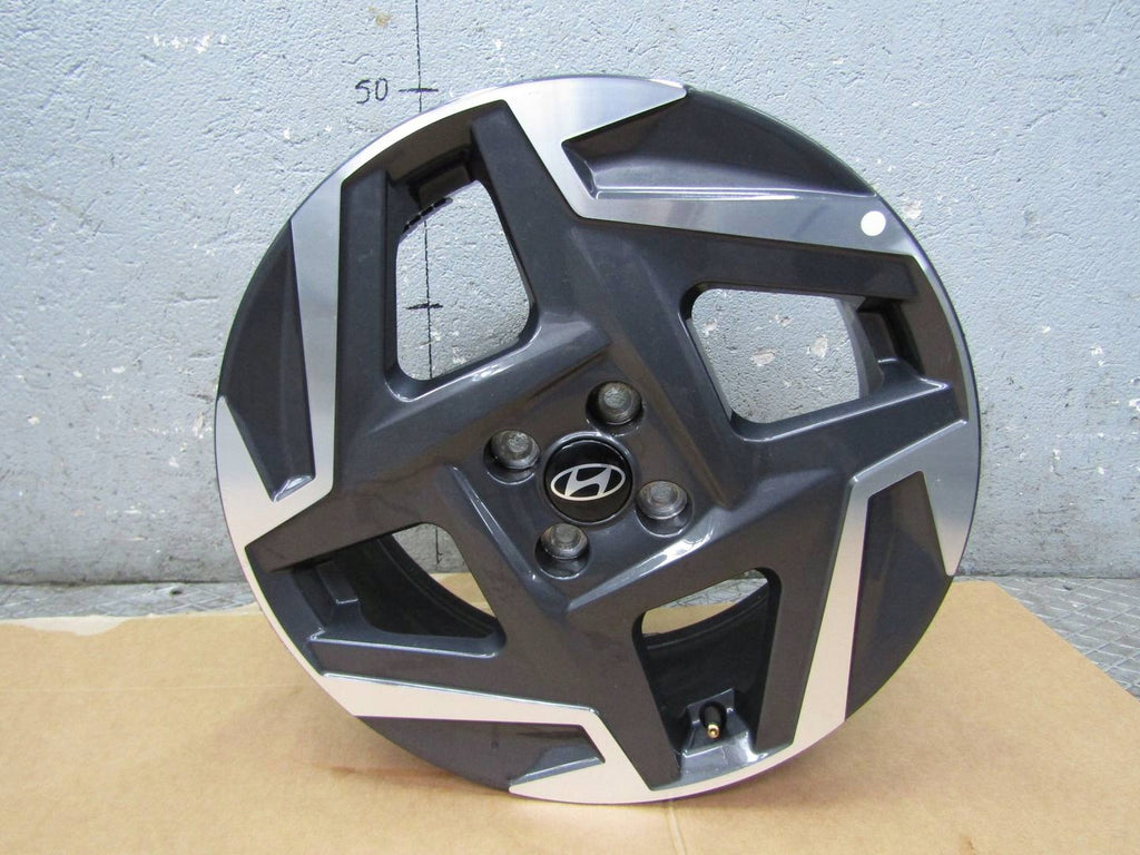 1x Alufelge 17 Zoll 6.5" 4x100 50ET 52910-Q0430 Hyundai Bayon Rim Wheel FEL3605338017vm