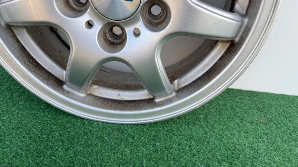 1x Alufelge 15 Zoll 6.0" 5x112 45ET KBA46222 Audi A4 A3 I Rim Wheel FEL7347805701wg