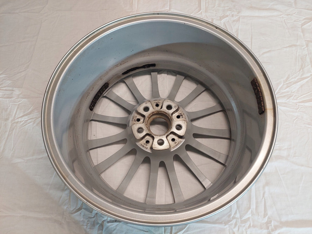 1x Alufelge 18 Zoll 8.0" 5x112 30ET Glanz Schwarz 6861224 BMW G31 G30 Rim Wheel