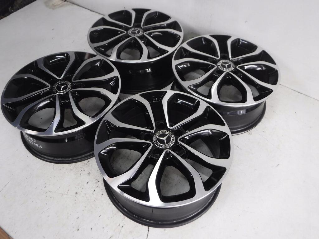 1x Alufelge 17 Zoll 7.0" 5x112 48 5ET A2054010200 Mercedes-Benz W205 Rim Wheel