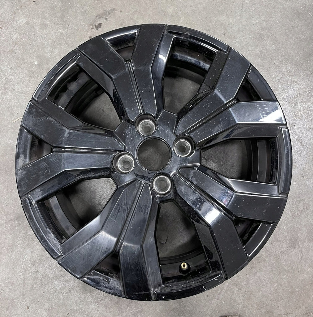1x Alufelge 16 Zoll 6.5" 4x100 45ET Schwarz 403009410R Dacia Sandero Rim Wheel FEL5074112812mf