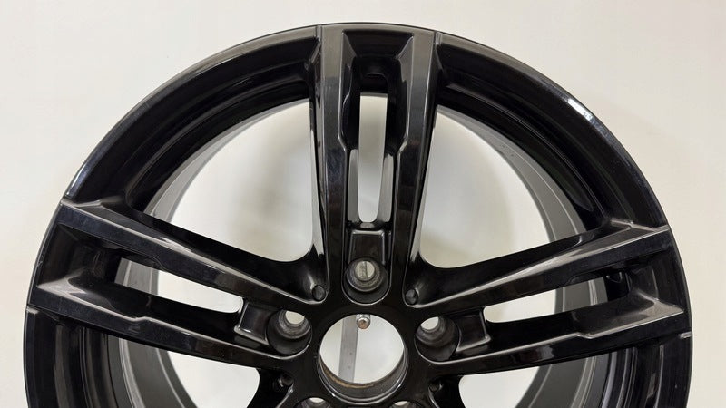 1x Alufelge 18 Zoll 7.5" 5x120 45ET Glanz Schwarz 8074185 BMW 1 Rim Wheel FEL6129927259wp