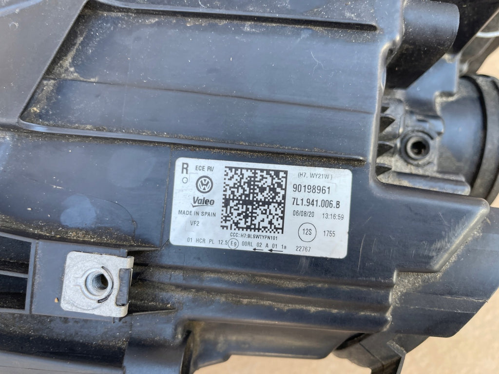 Frontscheinwerfer VW 7L1941006B 90198961 Rechts Scheinwerfer Headlight SCH9389745424mw