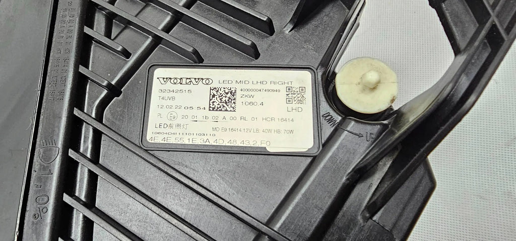 Frontscheinwerfer Volvo Xc60 II 32342515 Full LED Rechts Scheinwerfer Headlight SCH6480820792na