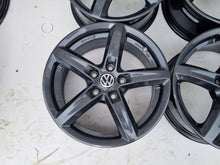 Load image into Gallery viewer, 4x Alufelge 16 Zoll 6.5" 5x112 46ET Silber 5G0601025 VW Golf VIII Touran Caddy FEL4553015513ke