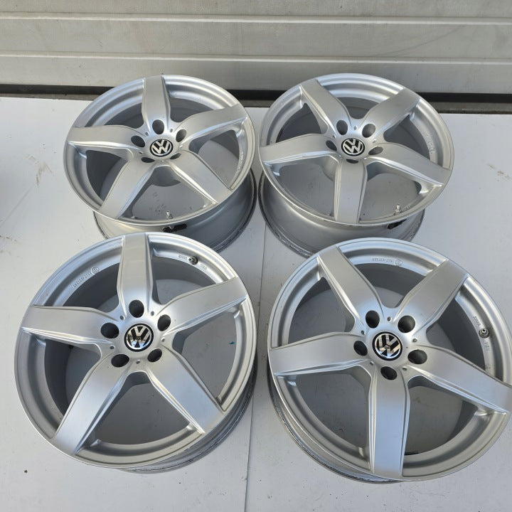 4x Alufelge 17 Zoll 7.5" 5x112 27ET VW Passat B7 Tiguan Sharan Rim Wheel FEL4357959663tz
