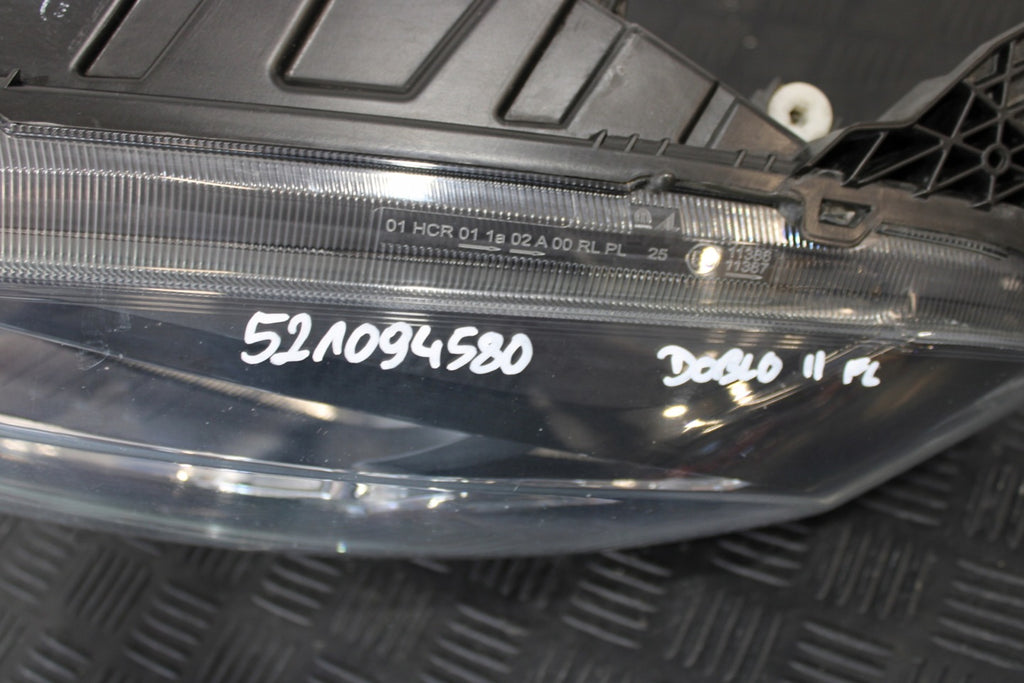 Frontscheinwerfer Fiat Doblo 521094580 Links Scheinwerfer Headlight SCH6288909798va