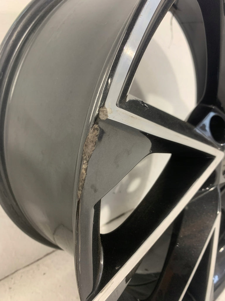 1x Alufelge 19 Zoll 8.0" 5x108 45ET Glanz Graphit 57A601025R Skoda Karoq