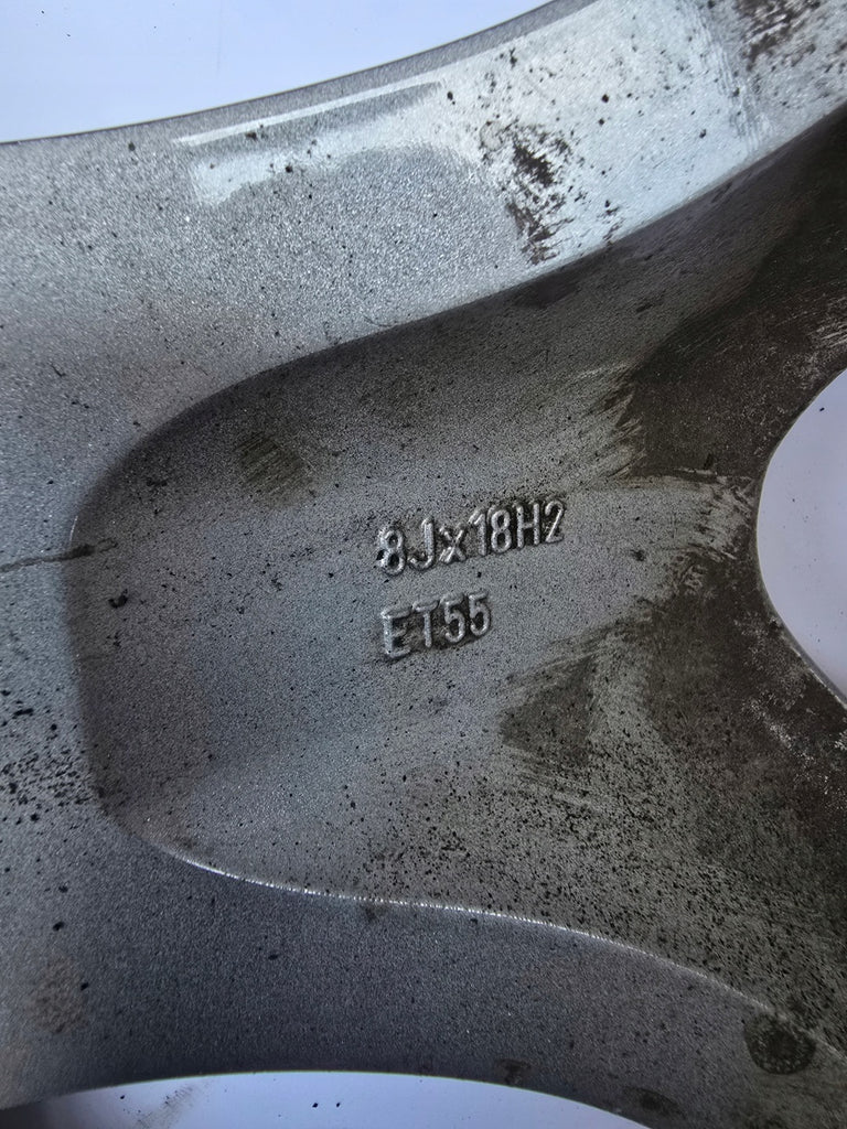 1x Alufelge 18 Zoll 8.0" 5x108 55ET Glanz Graphit 6M2J-1007-CB Ford Galaxy FEL5622043674ao