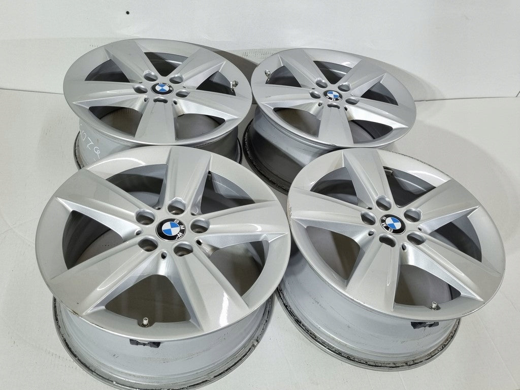 4x Alufelge 17 Zoll 7.5" 5x112 54ET Glanz Silber BMW6855087 BMW Rim Wheel FEL6443871140bd