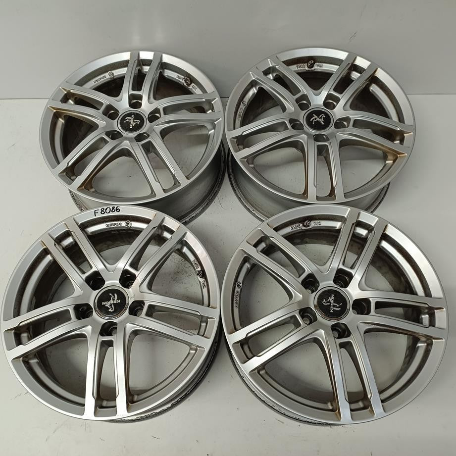 4x Alufelge 17 Zoll 7.0" 5x112 44 5ET Glanz Silber Audi I Rim Wheel FEL3963929398on