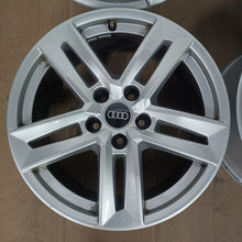 Load image into Gallery viewer, 4x Alufelge 17 Zoll 7.0" 5x112 42ET Glanz Silber 8W0601025P Audi A4 A3 Rim Wheel FEL6091946581tg