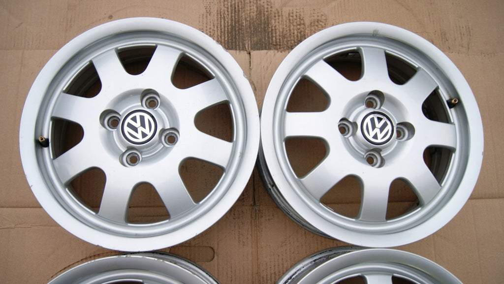 4x Alufelge 14 Zoll 5.0" 4x100 6E0601025F Seat I Rim Wheel FEL1827764589mj