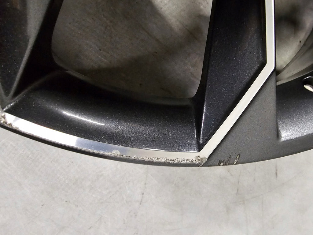 1x Alufelge 19 Zoll 7.5" 5x112 51ET Glanz Schwarz 5E0601025BD Skoda Octavia