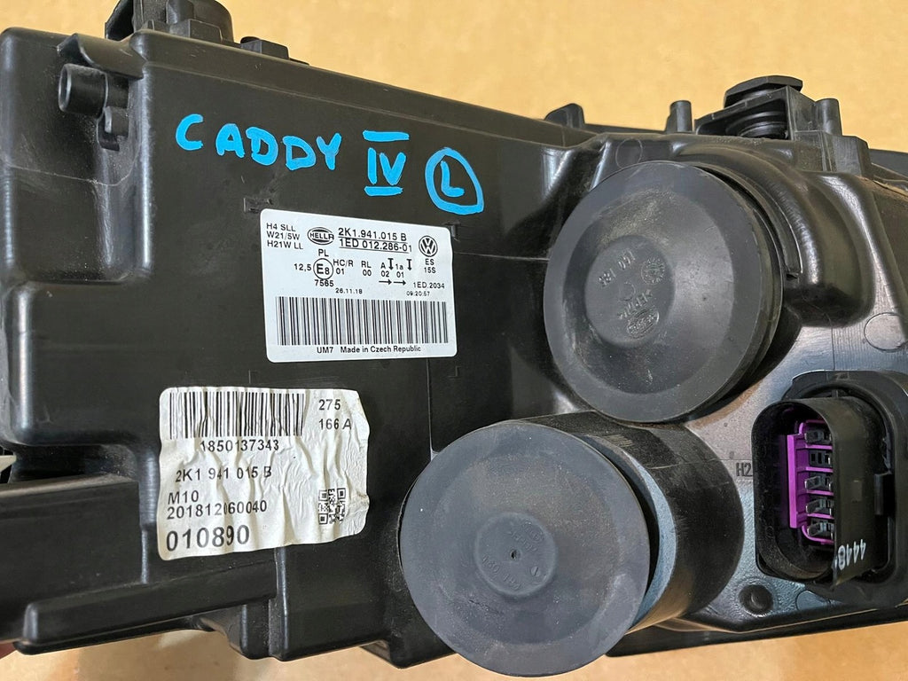 Frontscheinwerfer VW Caddy 2K1941015B Links Scheinwerfer Headlight SCH5738384588zh