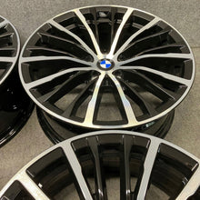 Laden Sie das Bild in den Galerie-Viewer, 4x Alufelge 18 Zoll 7.5" 5x112 25ET Glanz Silber 6883523 BMW 3 G21 G20 Rim Wheel FEL9358257539ev