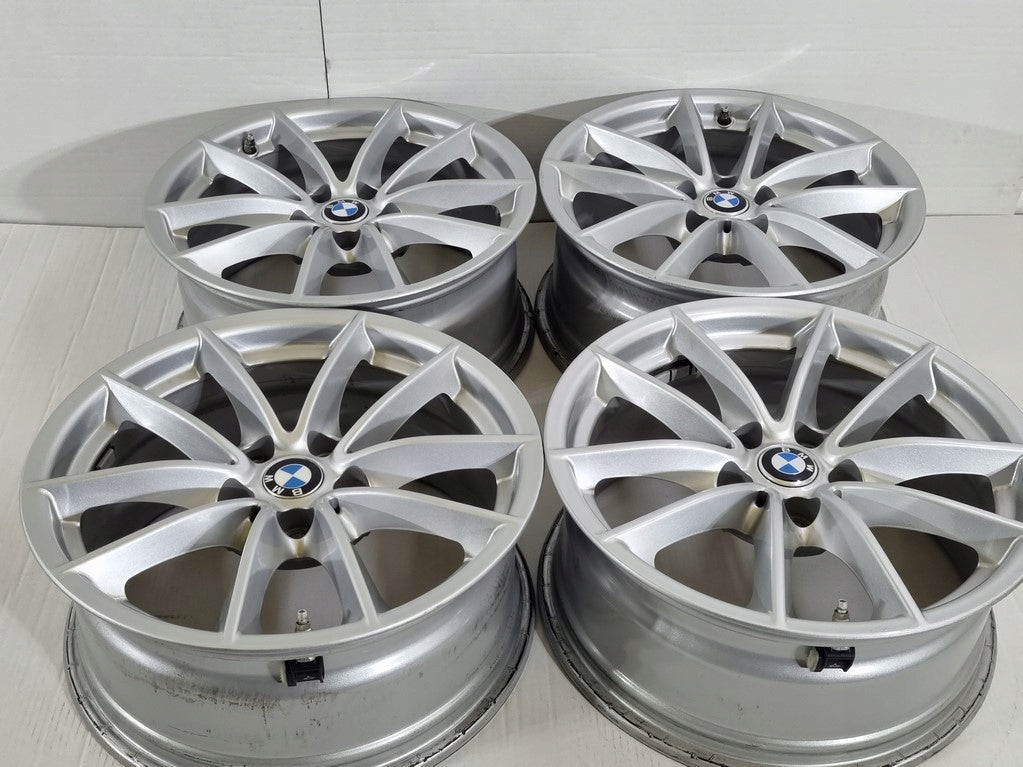 4x Alufelge 17 Zoll 7.5" 5x112 27ET Glanz Silber 6868217 BMW G30 Rim Wheel FEL1981362347er